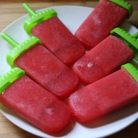 3 ingredient watermelon popsicles