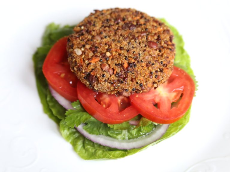 Adzuki bean burger