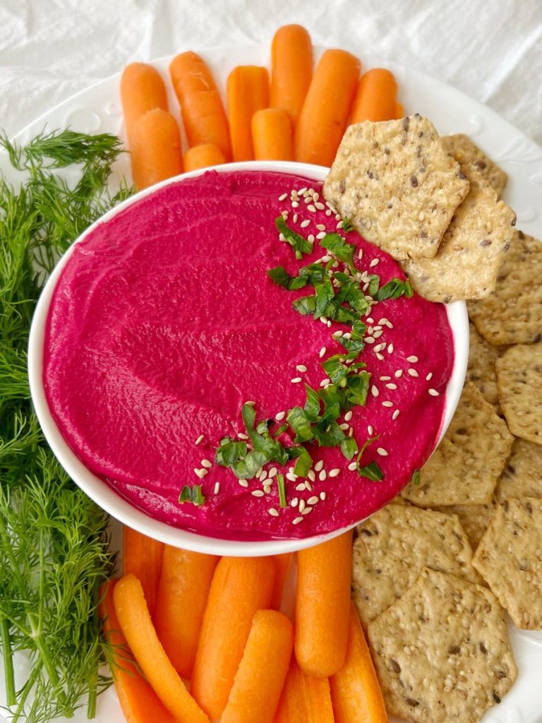 Beetroot hummus