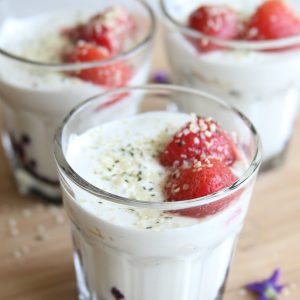 Cashew yogurt