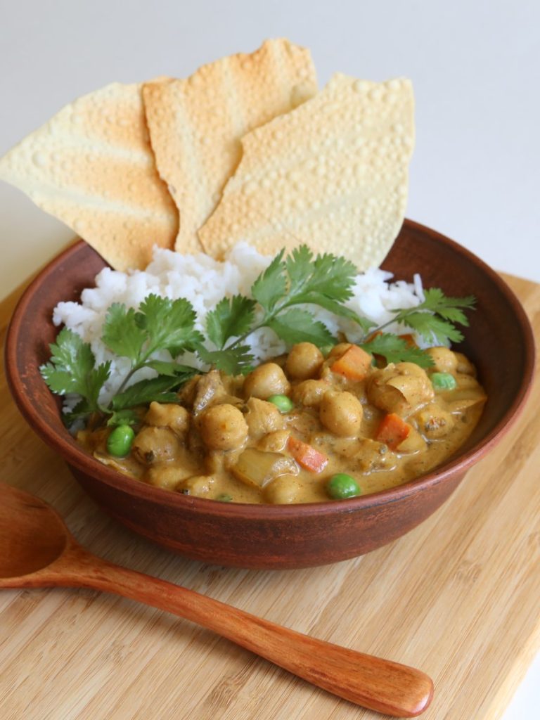 Chana masala indian chickpea