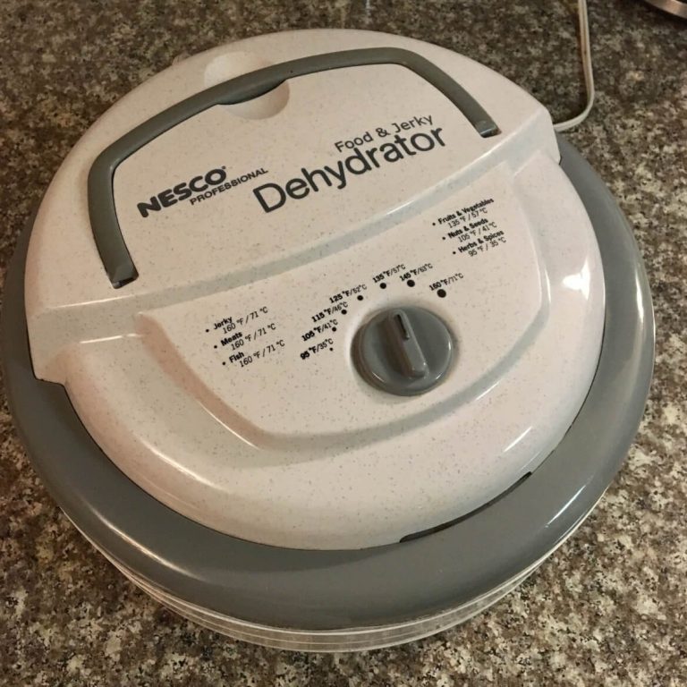 Dehydrator top view