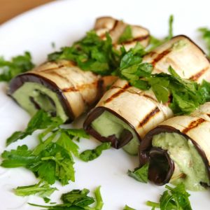 Eggplant rolls