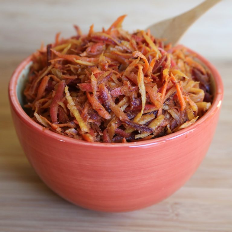 Ginger carrot slaw