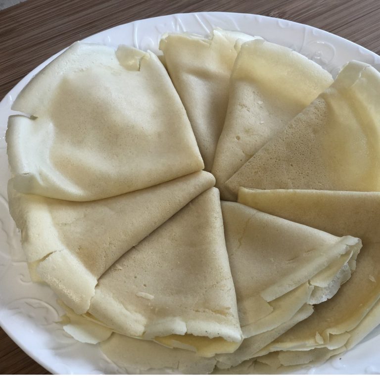 Gluten free vegan crepes