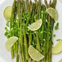 Roasted asparagus