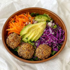 Simple quinoa balls