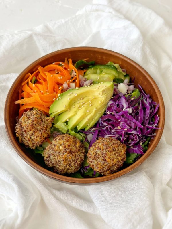 Simple quinoa balls