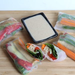 Tofu spring rolls recipe