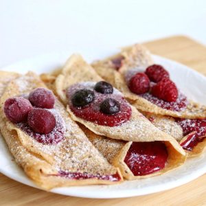 Whole wheat crepes