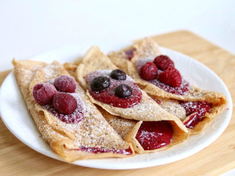 Whole wheat crepes