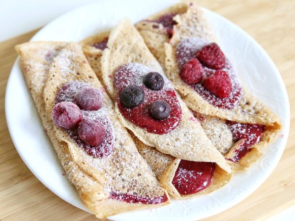 Whole wheat crepes recipe