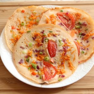 Uttapam indian pancakes