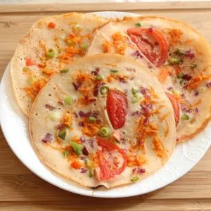 Uttapam indian pancakes