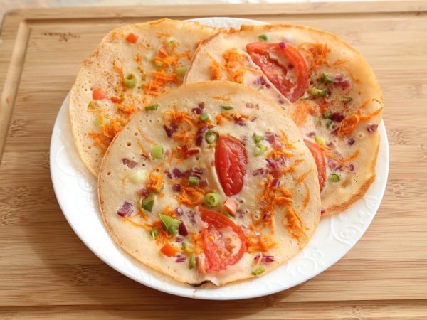 Uttapam indian pancakes