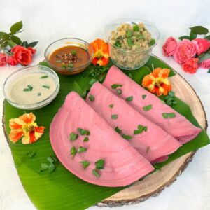 Indian pink dosa